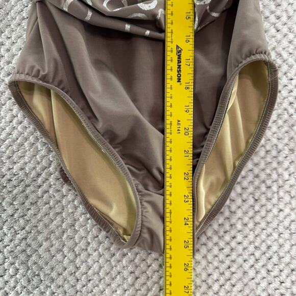 Magic Suit Swimwear Women S Mauve Silver One Piece Swimwear Pool Beach Wire - Picture 5 of 13